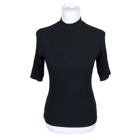 Unisex Nanso - Trikotaažist pluus, suurus 34 - Must ()