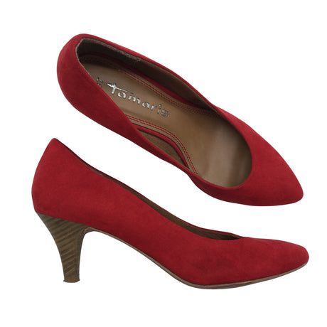Unisex Tamaris - Kontsakingad, suurus 37 - Punane ()