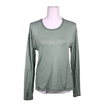 Unisex Lululemon - Spordisärk, pikad käised, suurus 36 - Roheline ()