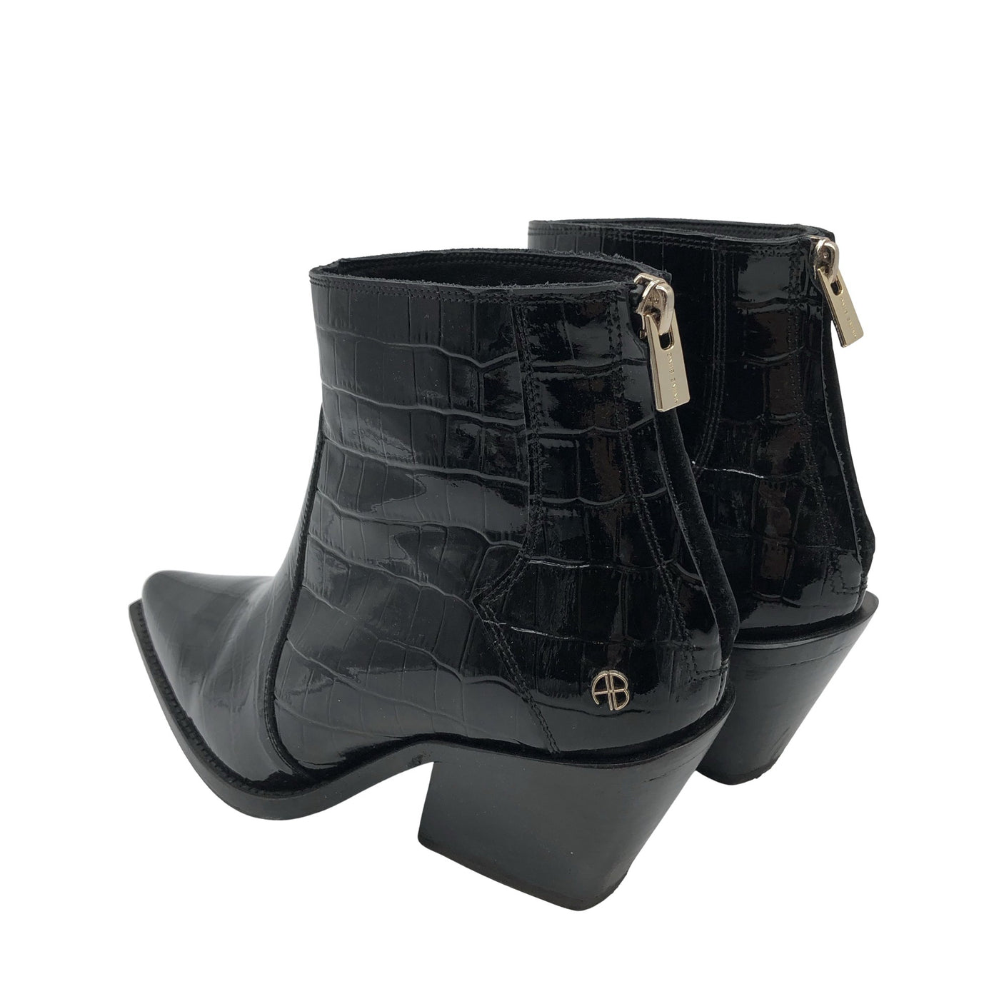 Unisex Anine Bing - Poolsaapad, suurus 38 - Must (3)