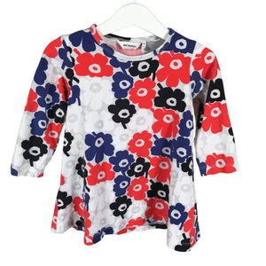 Unisex Marimekko - Trikotaažist pluus, suurus 74 - 80 - Hall (1)