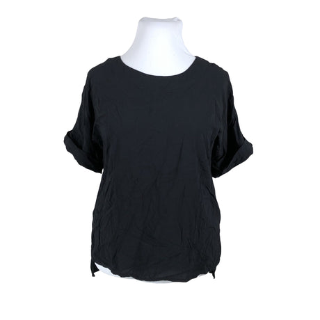 Unisex Nanso - Lühikeste käistega pluus, suurus 42 - Must ()