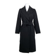 Unisex Massimo Dutti - Villane mantel, suurus 38 - Must ()