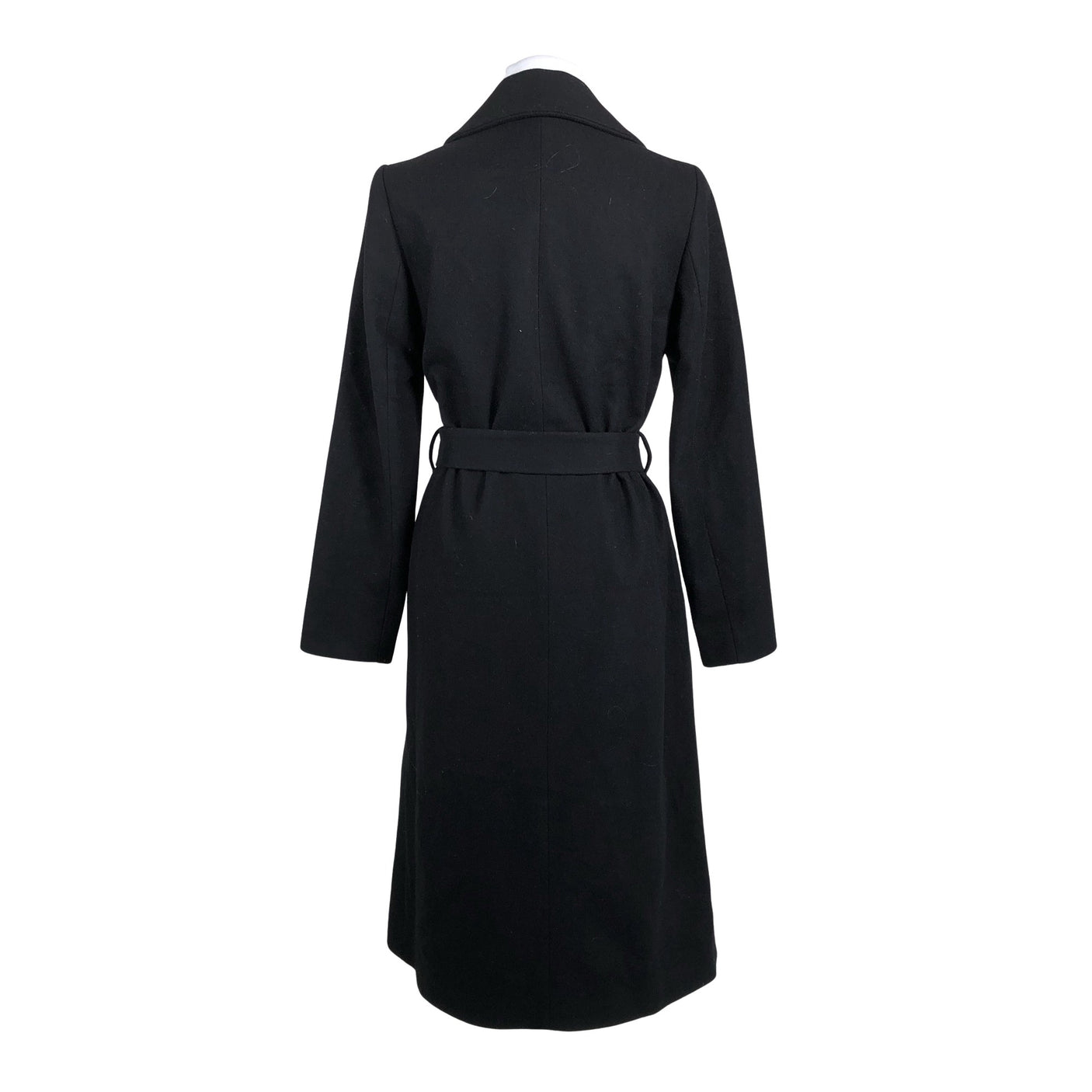 Unisex Massimo Dutti - Villane mantel, suurus 38 - Must (3)