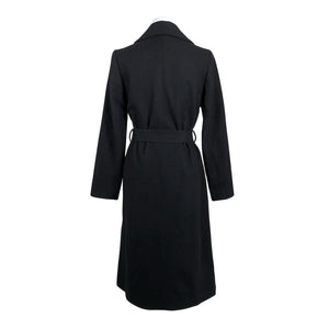 Unisex Massimo Dutti - Villane mantel, suurus 38 - Must (3)