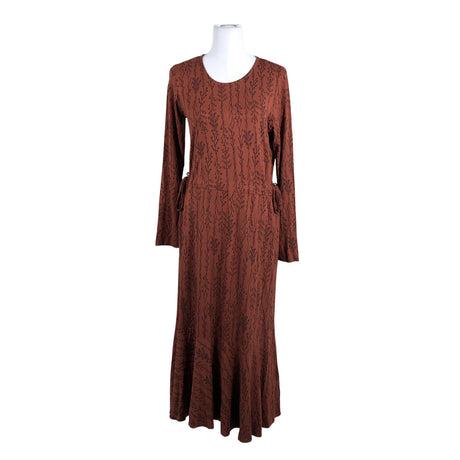 Unisex Nanso - Trikotaažist kleit, suurus 38 - Pruun ()