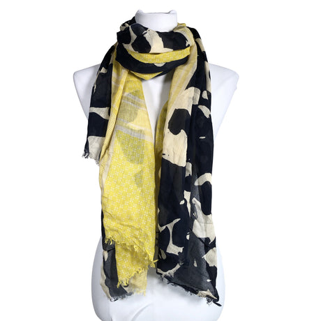 Unisex Marc O'Polo - Õhuke sall, suurus Maxi - Kollane ()