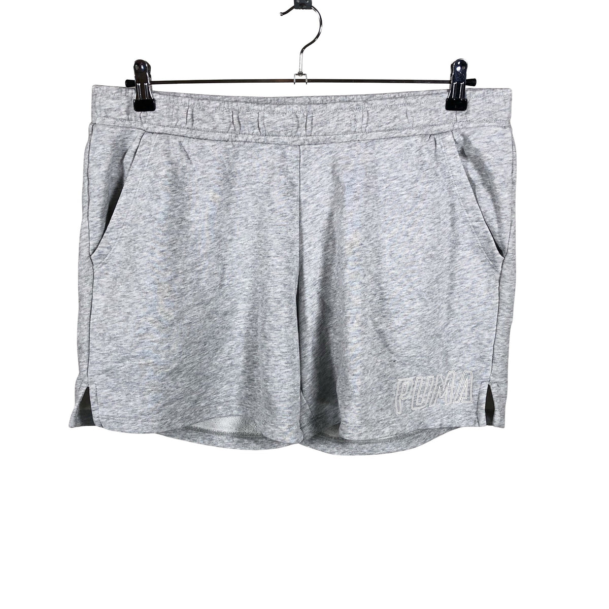 Unisex Puma - Dressikangast lühikesed püksid, suurus 42 - Hall (1)