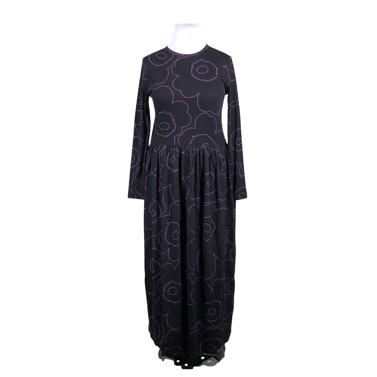 Unisex Marimekko - Trikotaažist kleit, suurus 42 - Must (1)