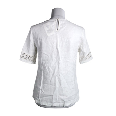 Unisex Marks&Spencer - Lühikeste käistega pluus, suurus 36 - Valge (2)