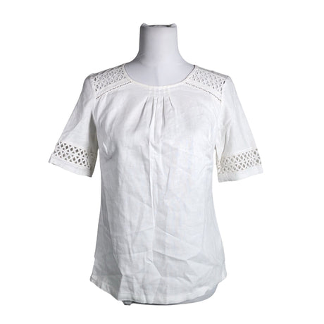 Unisex Marks&Spencer - Lühikeste käistega pluus, suurus 36 - Valge ()