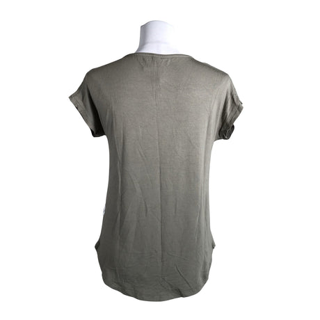Unisex Soyaconcept - Lühikeste käistega pluus, suurus 36 - Roheline (2)