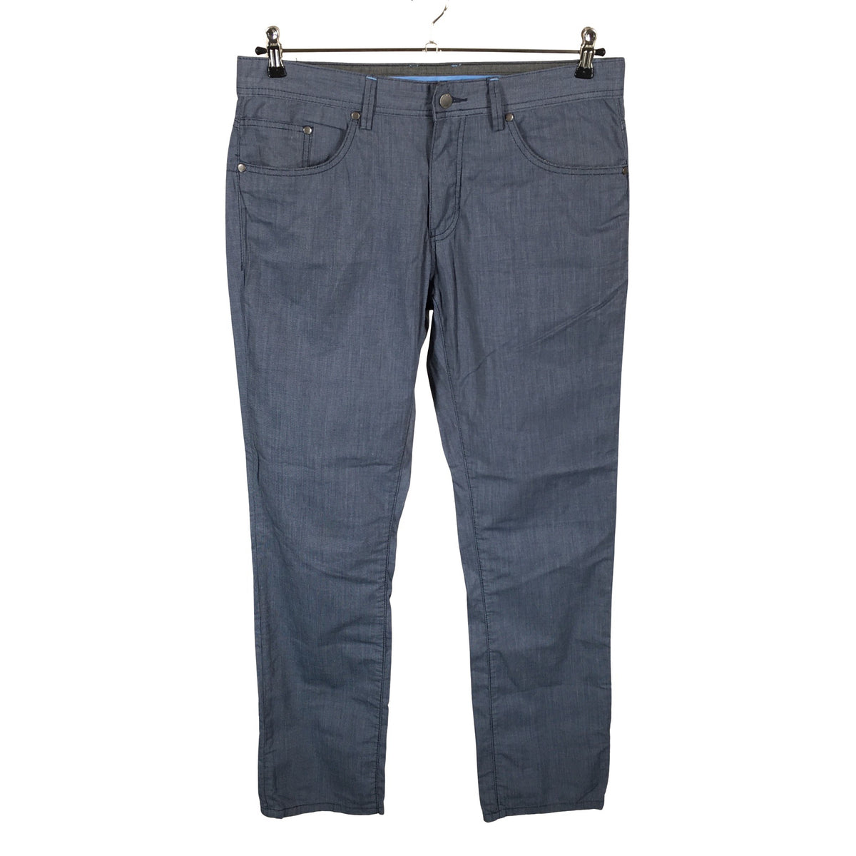 Unisex Monton - Mittevenivad püksid, suurus W34 - Sinine (1)