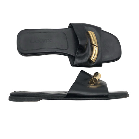 Unisex Lanvin - Rihmikud, suurus 39 - Must ()