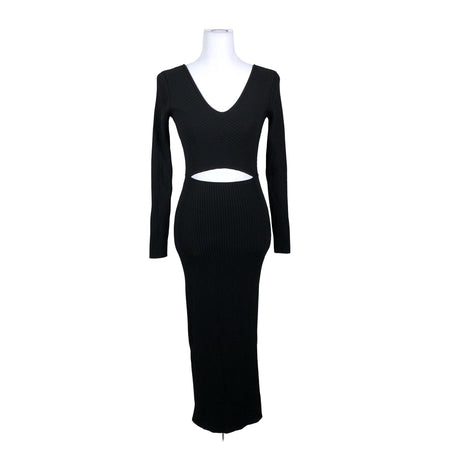 Unisex Calvin Klein - Kootud kleit, suurus 38 - Must ()