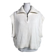 Unisex s.Oliver - Kootud vest, suurus 40 - Valge ()