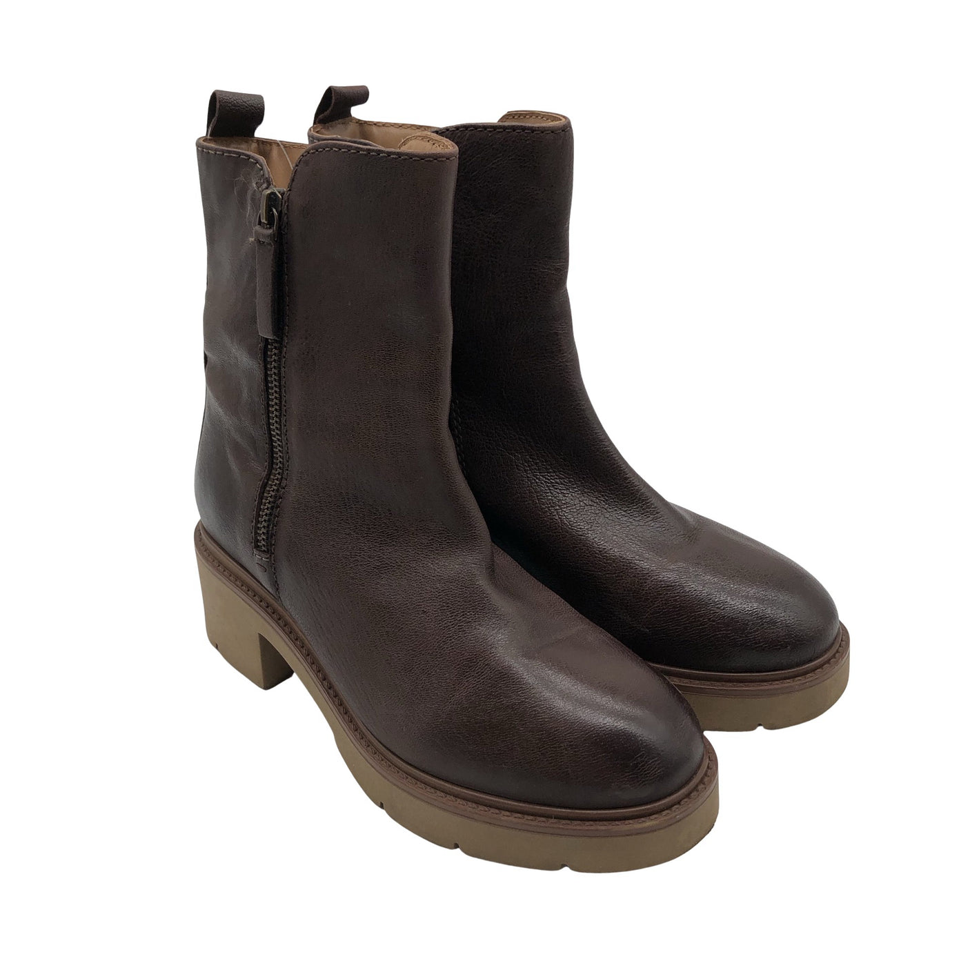 Unisex SI Barcelona - Poolsaapad, suurus 38 - Pruun (2)