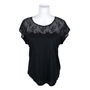 Unisex Rosemunde - Lühikeste käistega pluus, suurus 40 - Must (1)