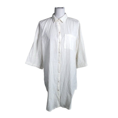 Unisex Kaffe - Mitteveniv kleit, suurus 38 - Valge ()