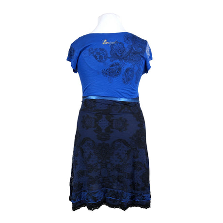 Unisex Desigual - Trikotaažist kleit, suurus 42 - Sinine (2)