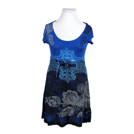 Unisex Desigual - Trikotaažist kleit, suurus 42 - Sinine ()
