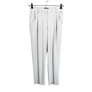 Unisex Comma - Mittevenivad püksid, suurus 38 - Beige (1)