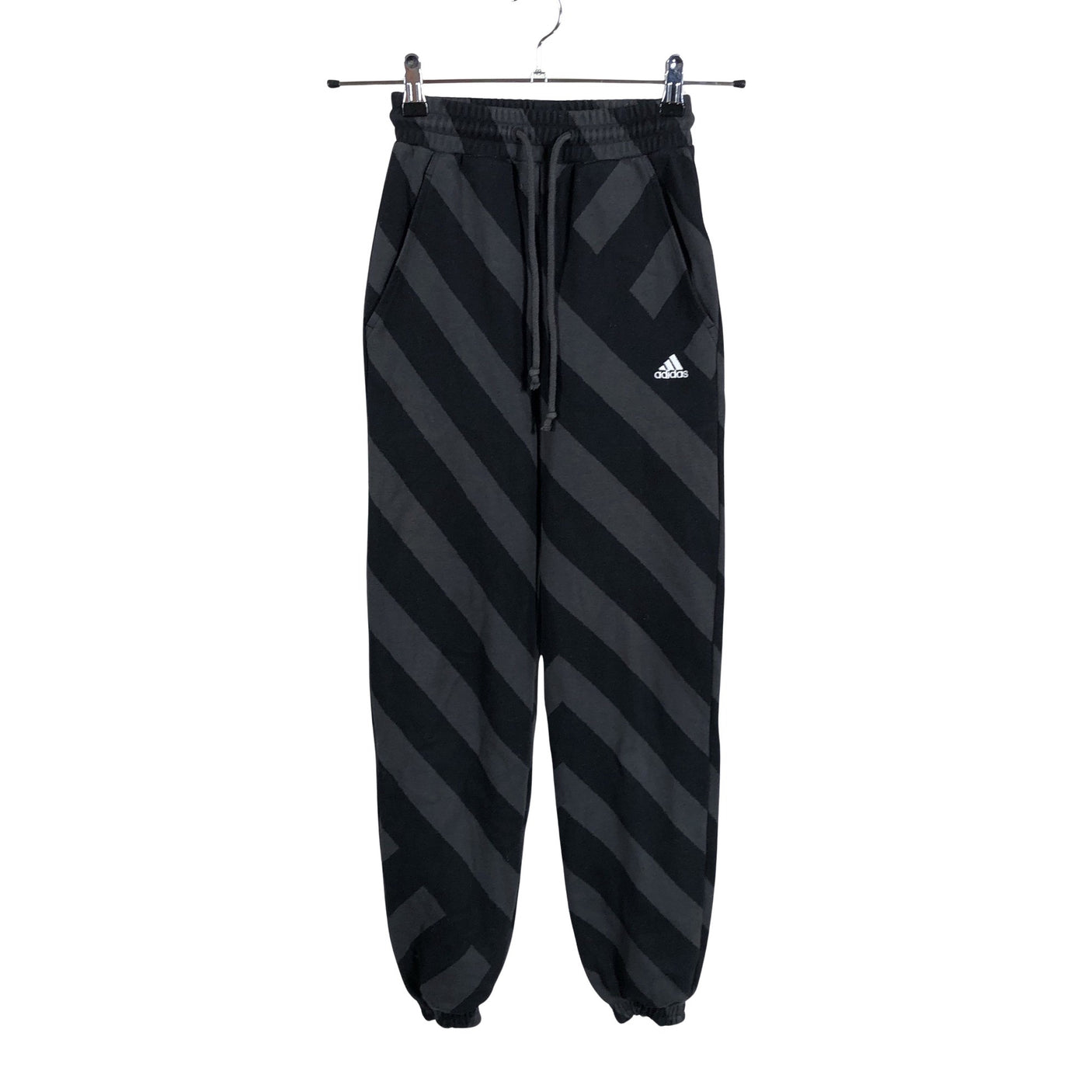 Unisex Adidas - Dressikangast püksid, suurus 32 - Hall (1)