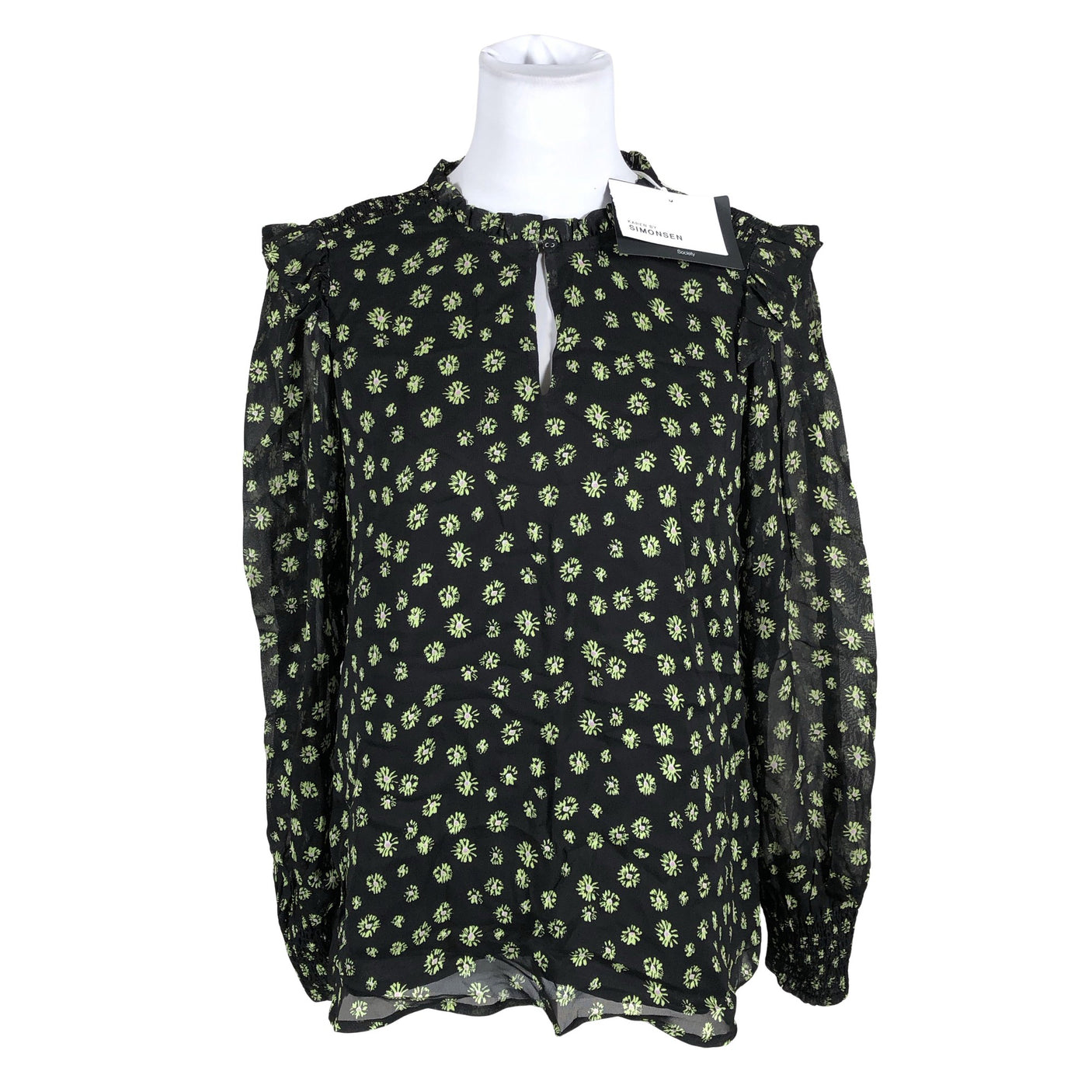 Unisex Karen by Simonsen - Pluus, suurus 36 - Must (1)