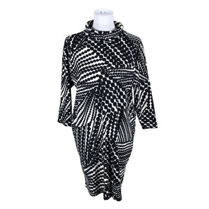 Unisex Nanso - Trikotaažist kleit, suurus 38 - Valge (1)