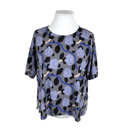 Unisex Nanso - Trikotaažist pluus, suurus 42 - Hall ()