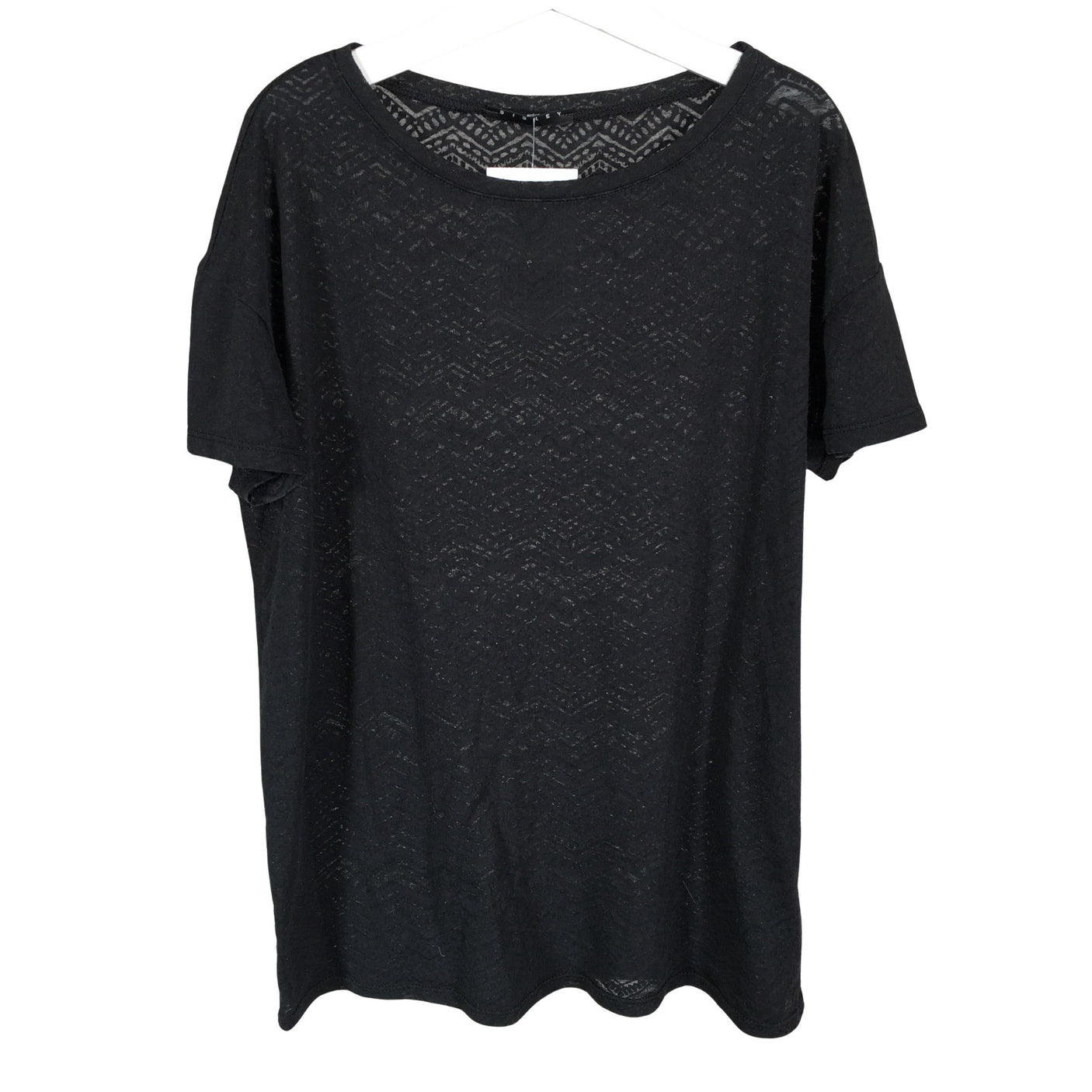 Unisex Sisley - T-särk, suurus 152 - 158 - Must (1)