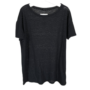 Unisex Sisley - T-särk, suurus 152 - 158 - Must (1)