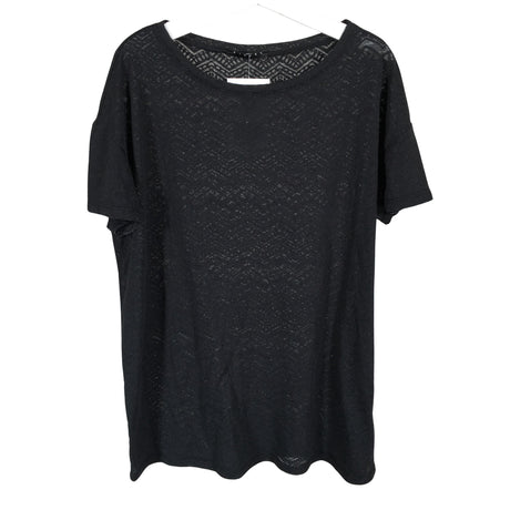 Unisex Sisley - T-särk, suurus 152 - 158 - Must ()