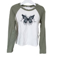 Unisex Lindex - Trikotaažist pluus, suurus 134 - 140 - Roheline ()