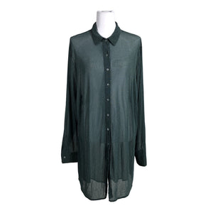 Unisex Zizzi - Õhuke tuunika, suurus 40 - Roheline (1)