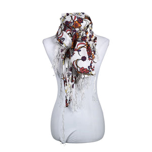 Unisex EDC by Esprit - Õhuke sall, suurus Maxi - Valge (1)