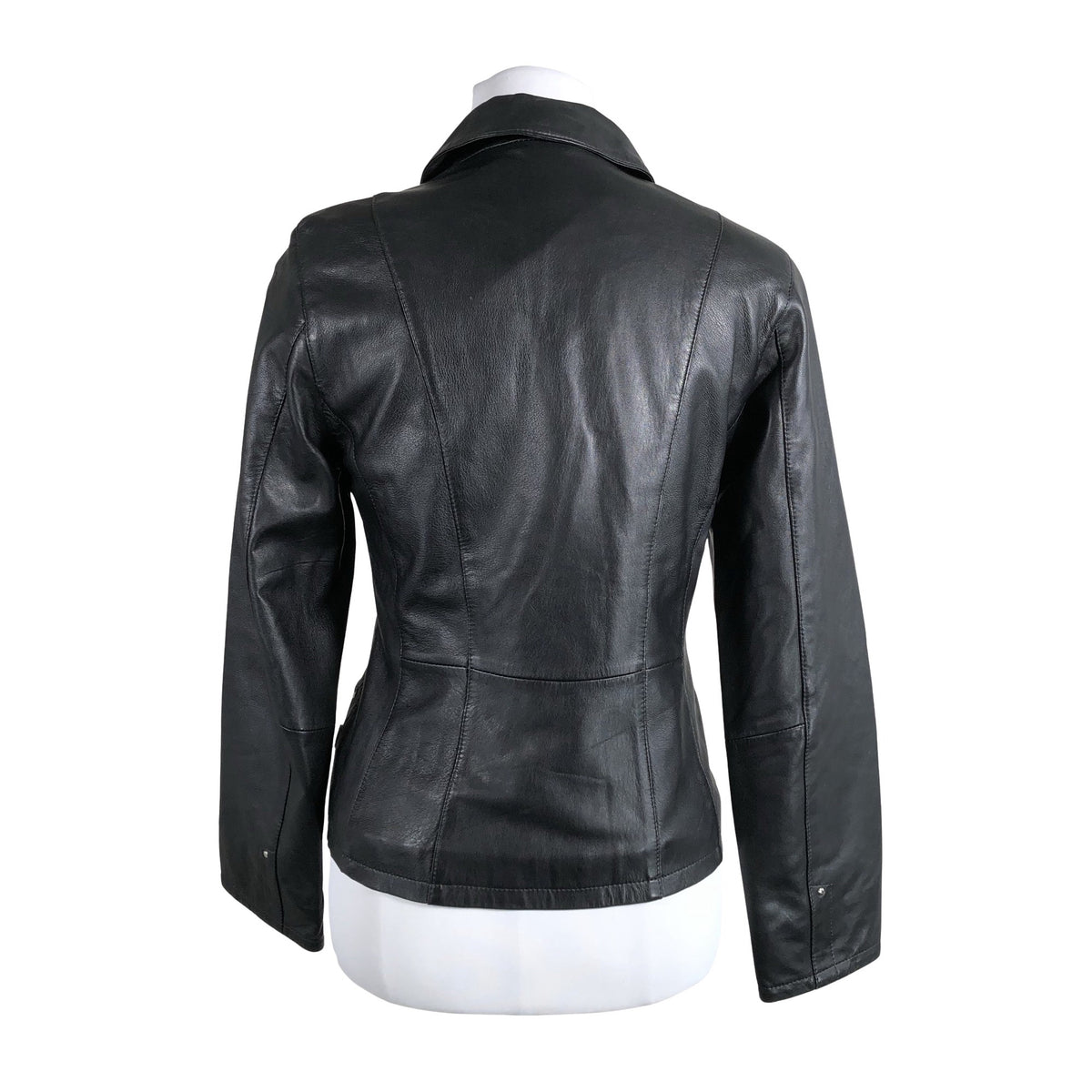 Unisex Jofama - Nahktagi, suurus 34 - Must (2)