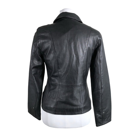 Unisex Jofama - Nahktagi, suurus 34 - Must (2)