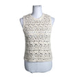 Unisex InWear - Kootud vest, suurus 38 - Valge ()