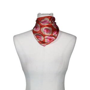Unisex Guess - Õhuke sall, suurus Mini - Punane (1)