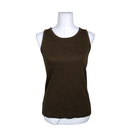 Unisex s.Oliver - Trikotaažist topp, suurus 40 - Pruun ()