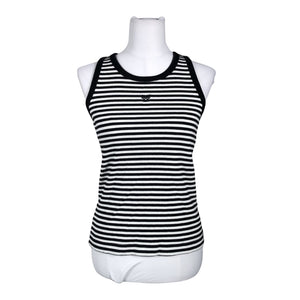Unisex s.Oliver - Trikotaažist topp, suurus 40 - Must (1)