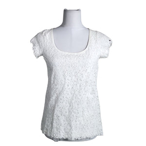 Unisex Tommy Hilfiger - Lühikeste käistega pluus, suurus 36 - Valge (1)