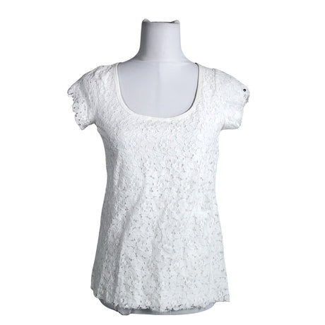 Unisex Tommy Hilfiger - Lühikeste käistega pluus, suurus 36 - Valge ()