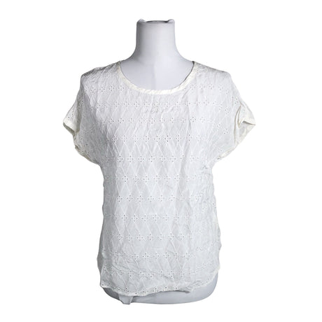 Unisex InWear - Lühikeste käistega pluus, suurus 36 - Valge ()