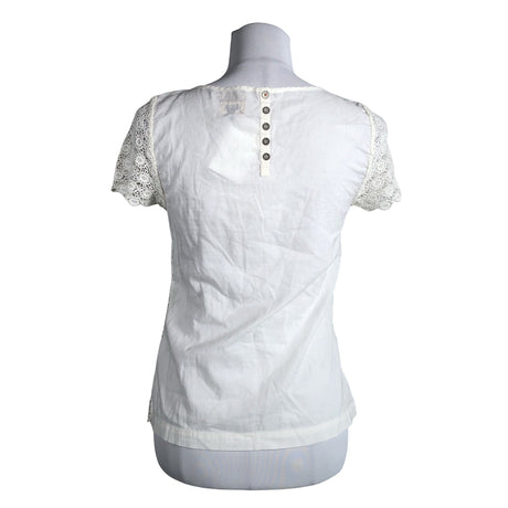 Unisex Tommy Hilfiger - Lühikeste käistega pluus, suurus 36 - Looduslik valge (2)