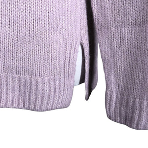 Unisex Alpaka - Kampsun, suurus 34 - Lilla (2)
