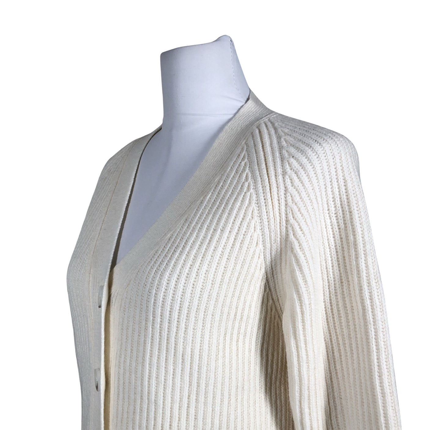 Unisex Woolish - Kardigan, suurus 34 - Looduslik valge (2)