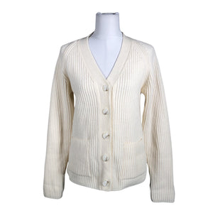 Unisex Woolish - Kardigan, suurus 34 - Looduslik valge (1)