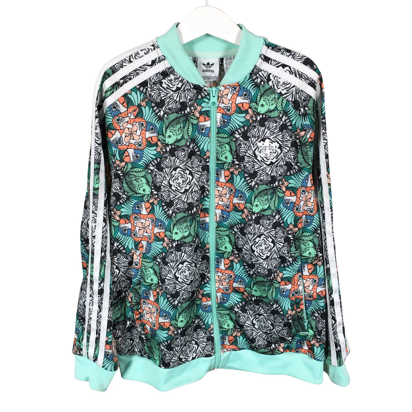 Unisex Adidas - Soojendusjope, suurus 146 - 152 - Roheline (1)